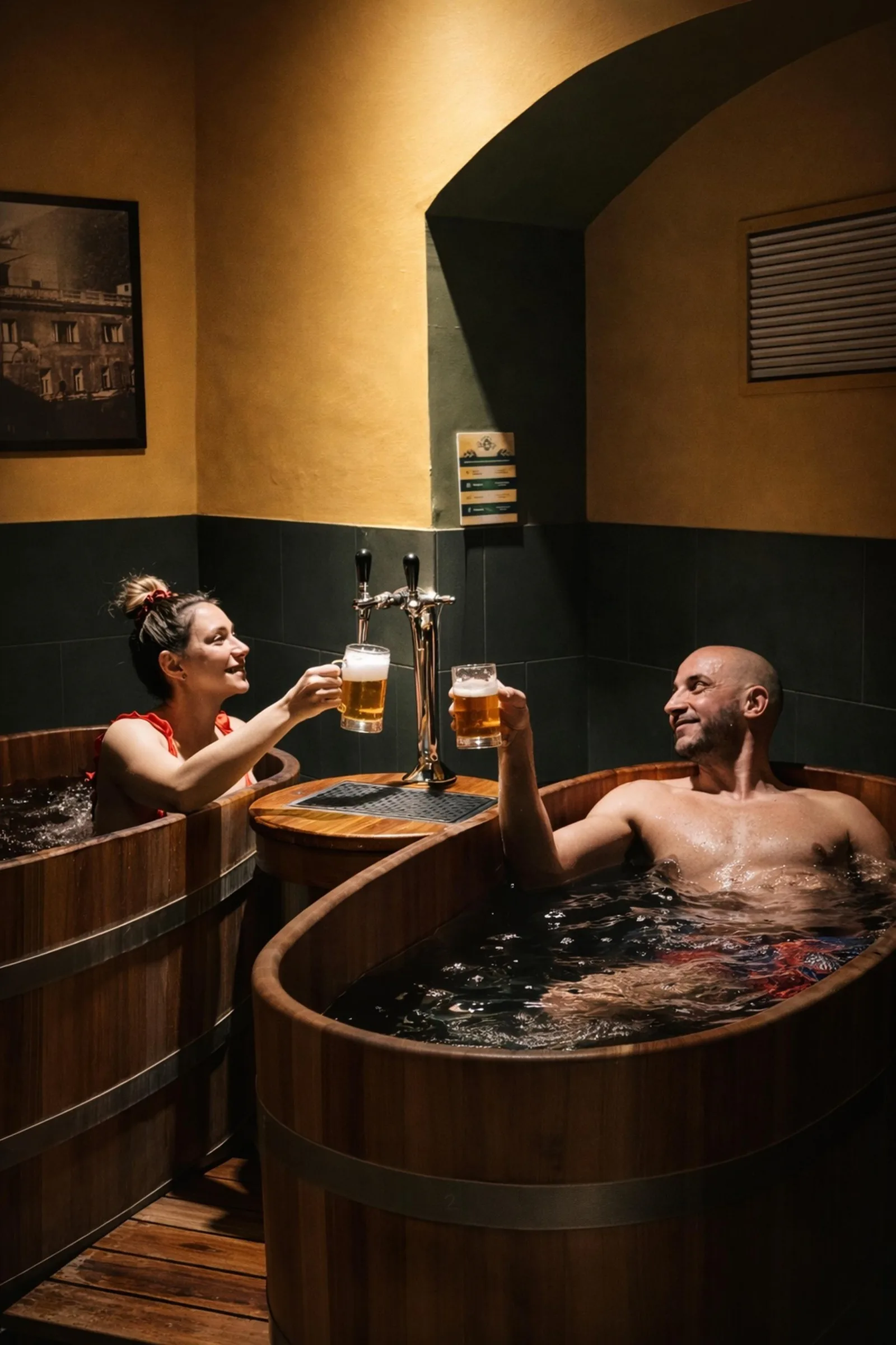 Budapest: Lukács Beer Spa + Thermal Bath & Ice Bath Add-ons